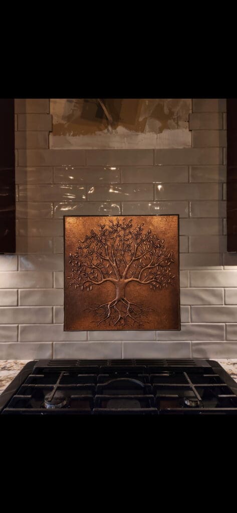 Kitchen backsplash