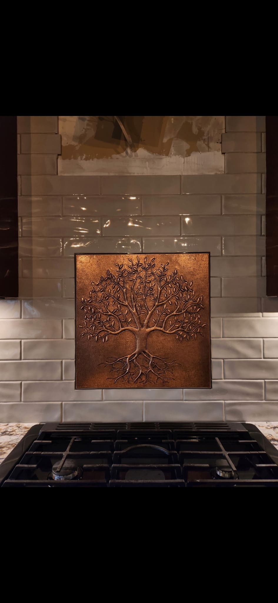 Kitchen backsplash